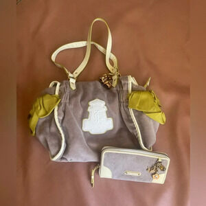 Vintage Y2K Juicy couture daydream purse and wallet